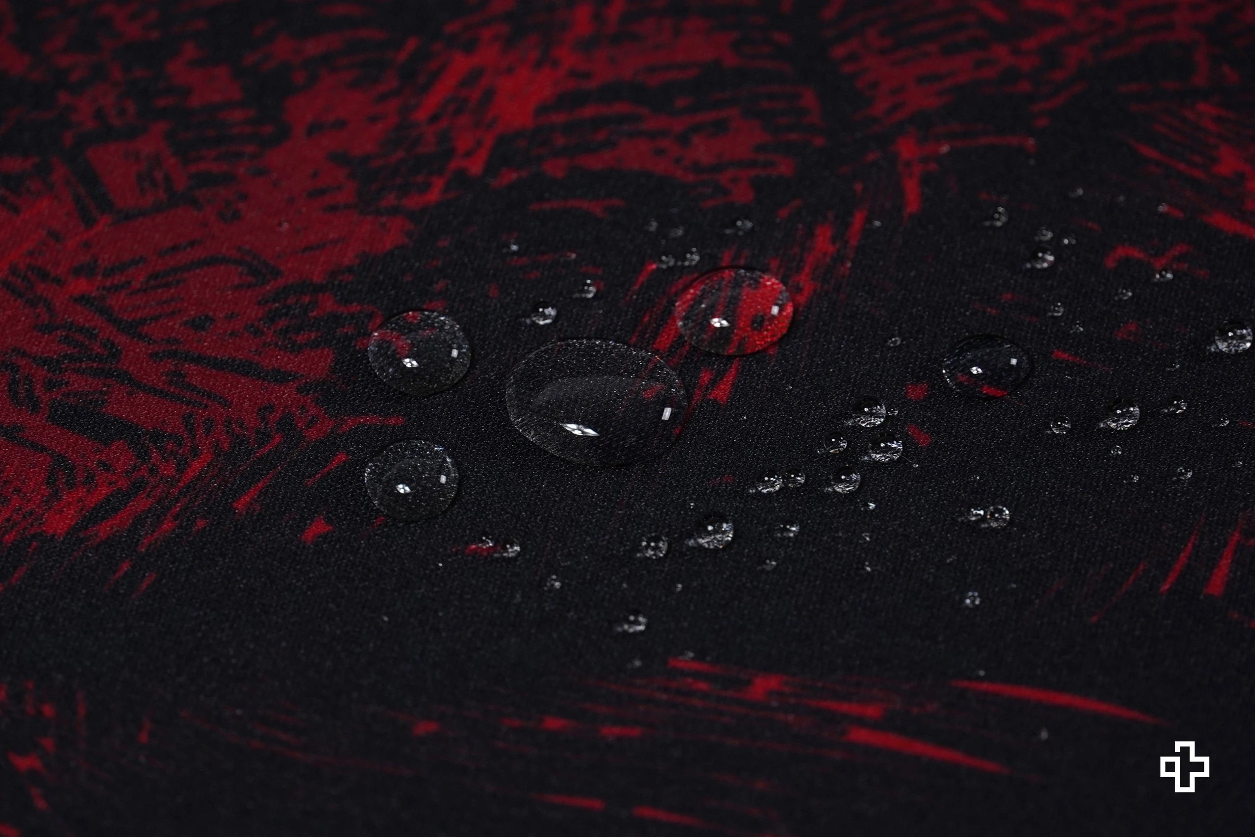 Deskmat Egérpad QwertyKey Dracula 4mm varrott szélekkel