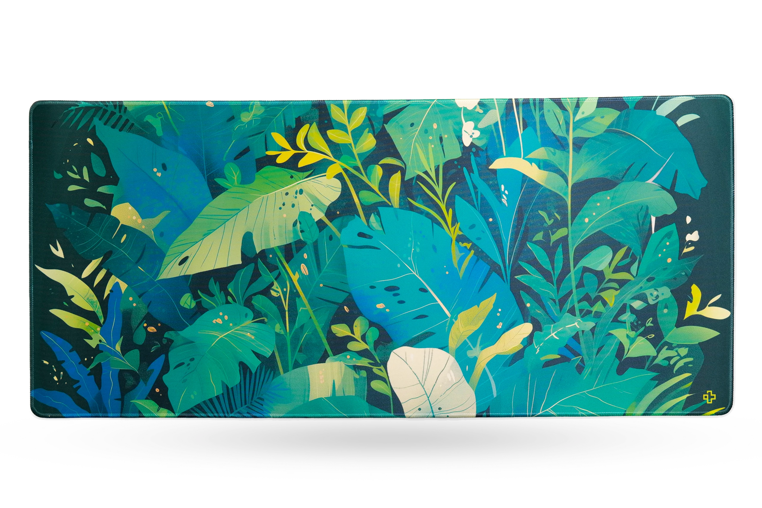 Deskmat Egérpad QwertyKey Levél 4mm varrott szélek