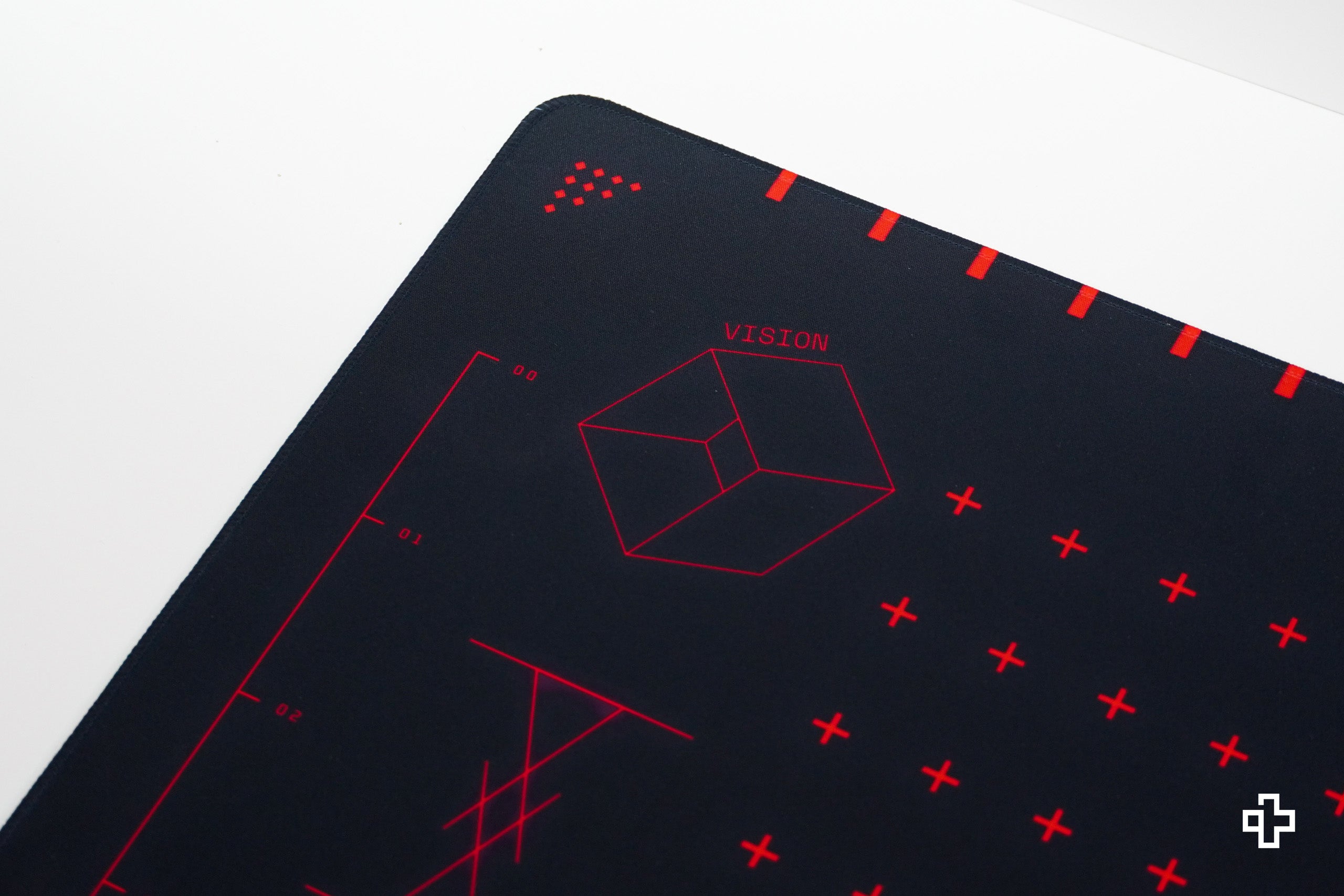 Mousepad QwertyKey QKM1 4mm varrott szélek gaming