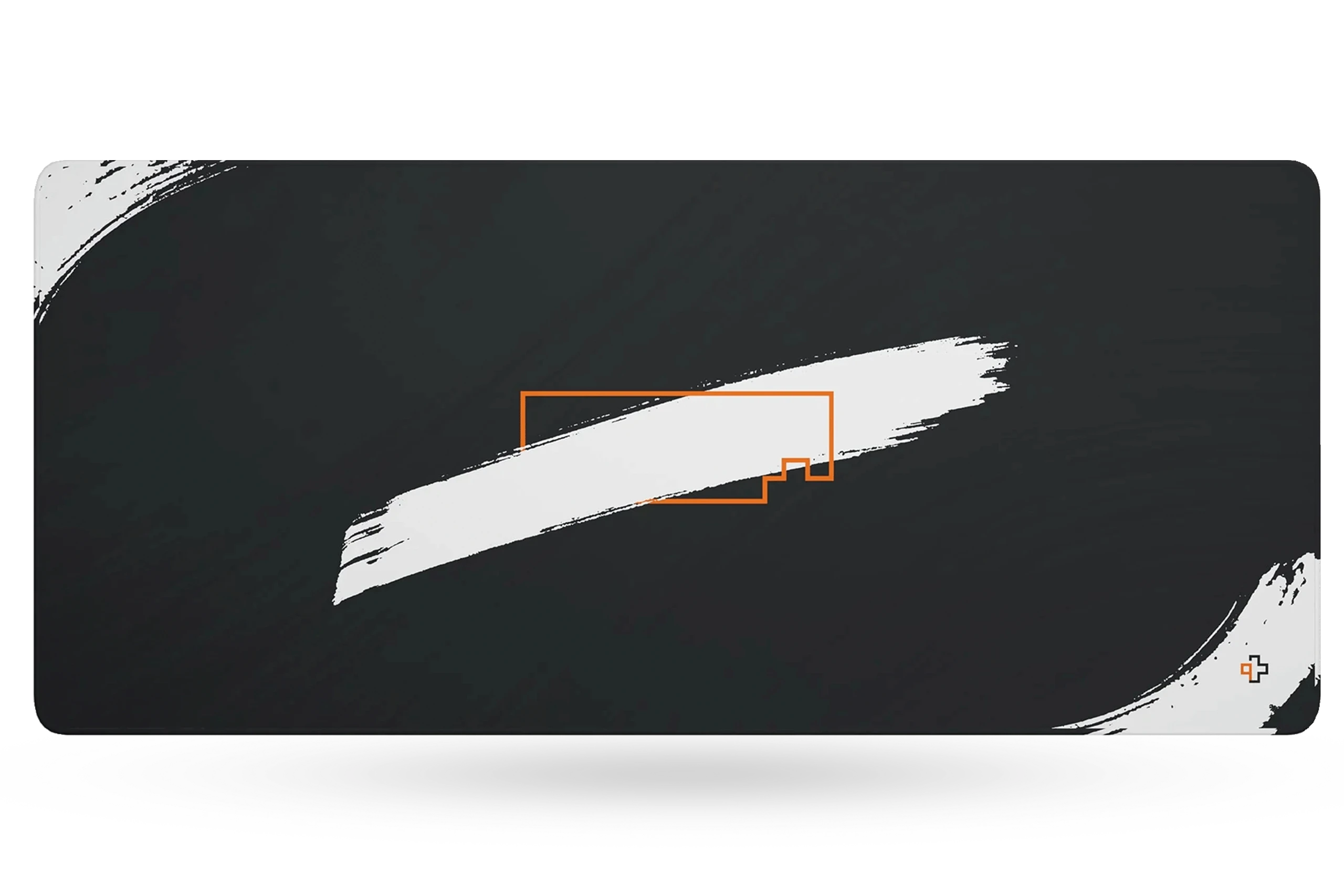 Deskmat Egérpad QwertyKey Fekete 4mm varrott szélek