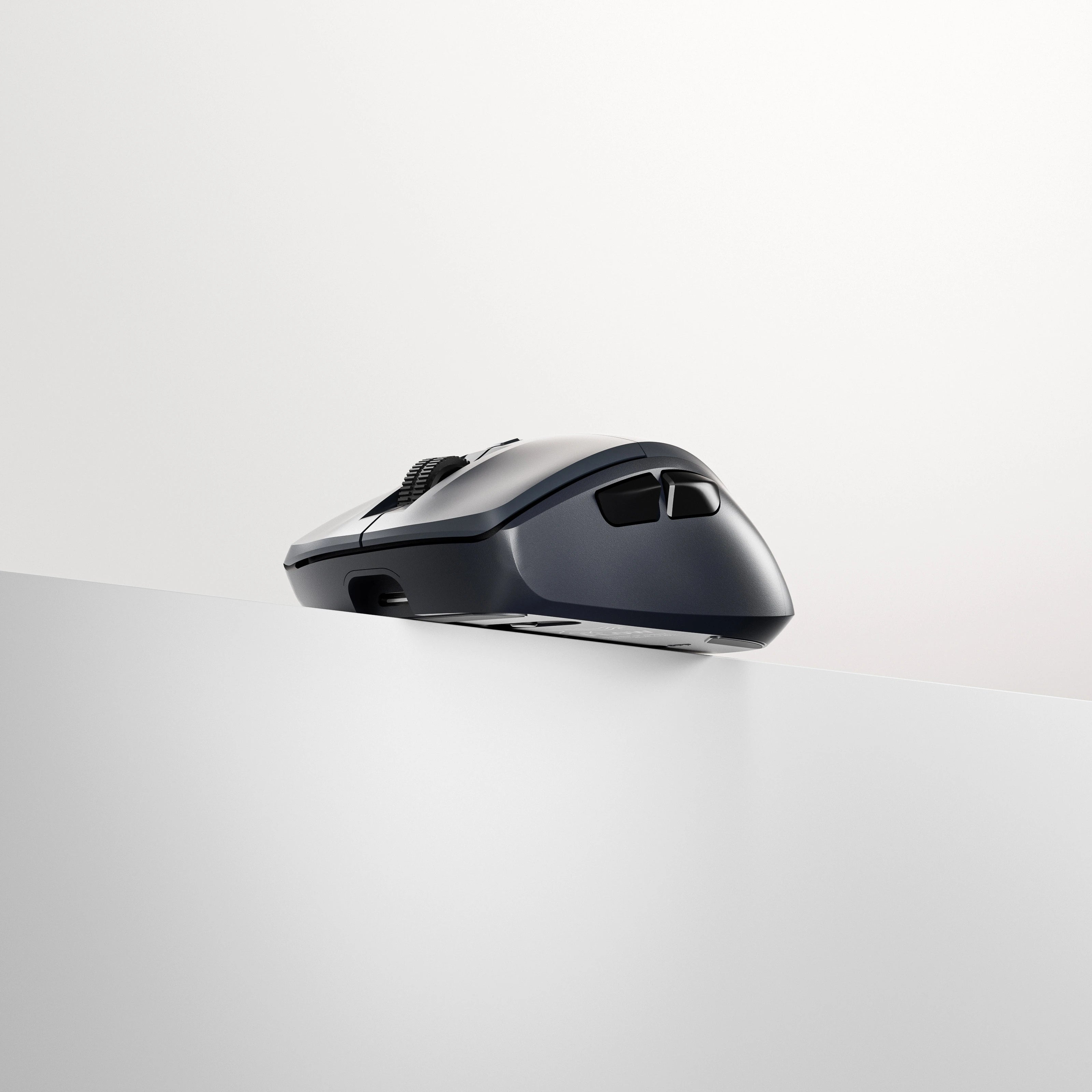 QwertyKey Flow Office Bluetooth vezeték nélküli RGB egér Fekete