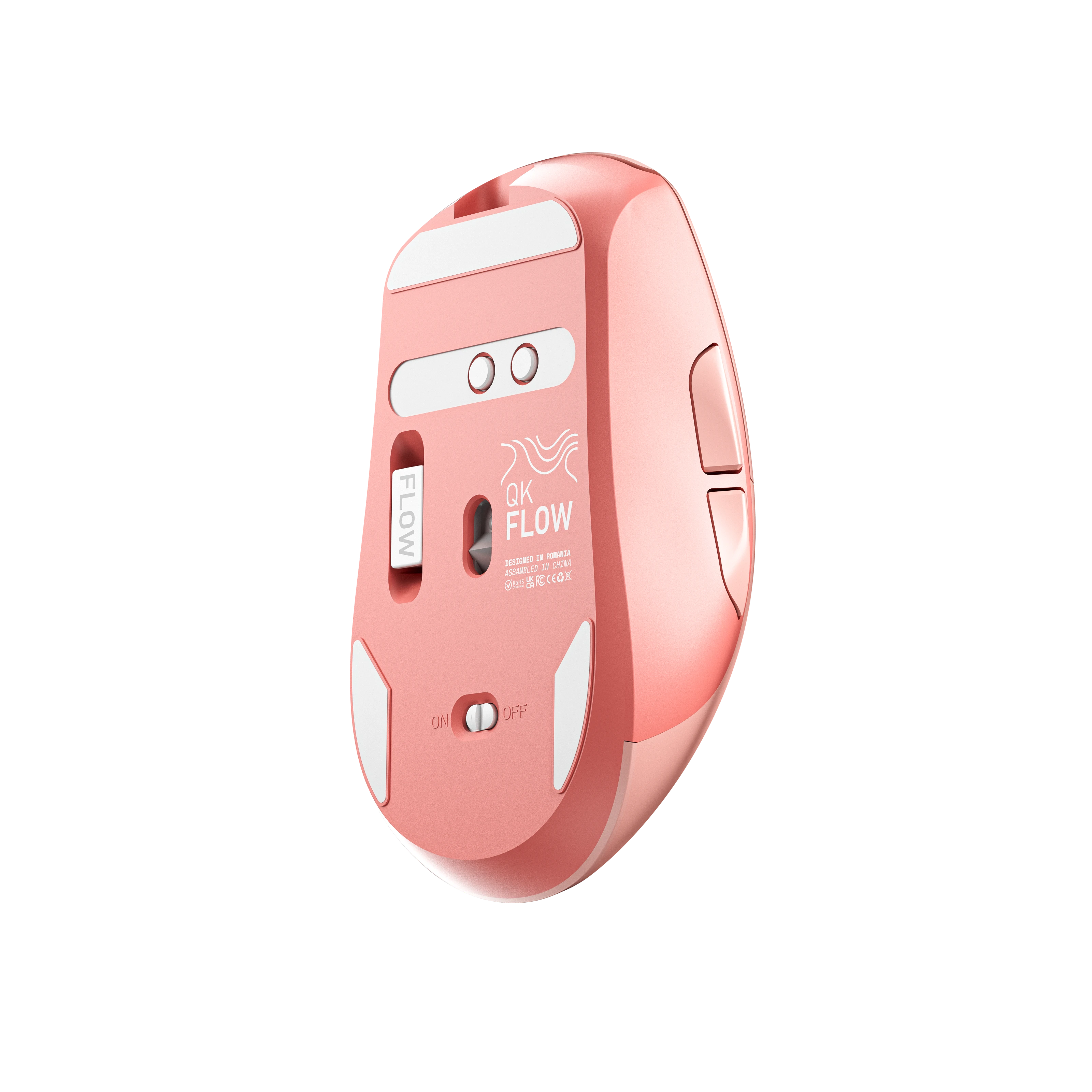 QwertyKey Flow Office Bluetooth vezeték nélküli RGB egér