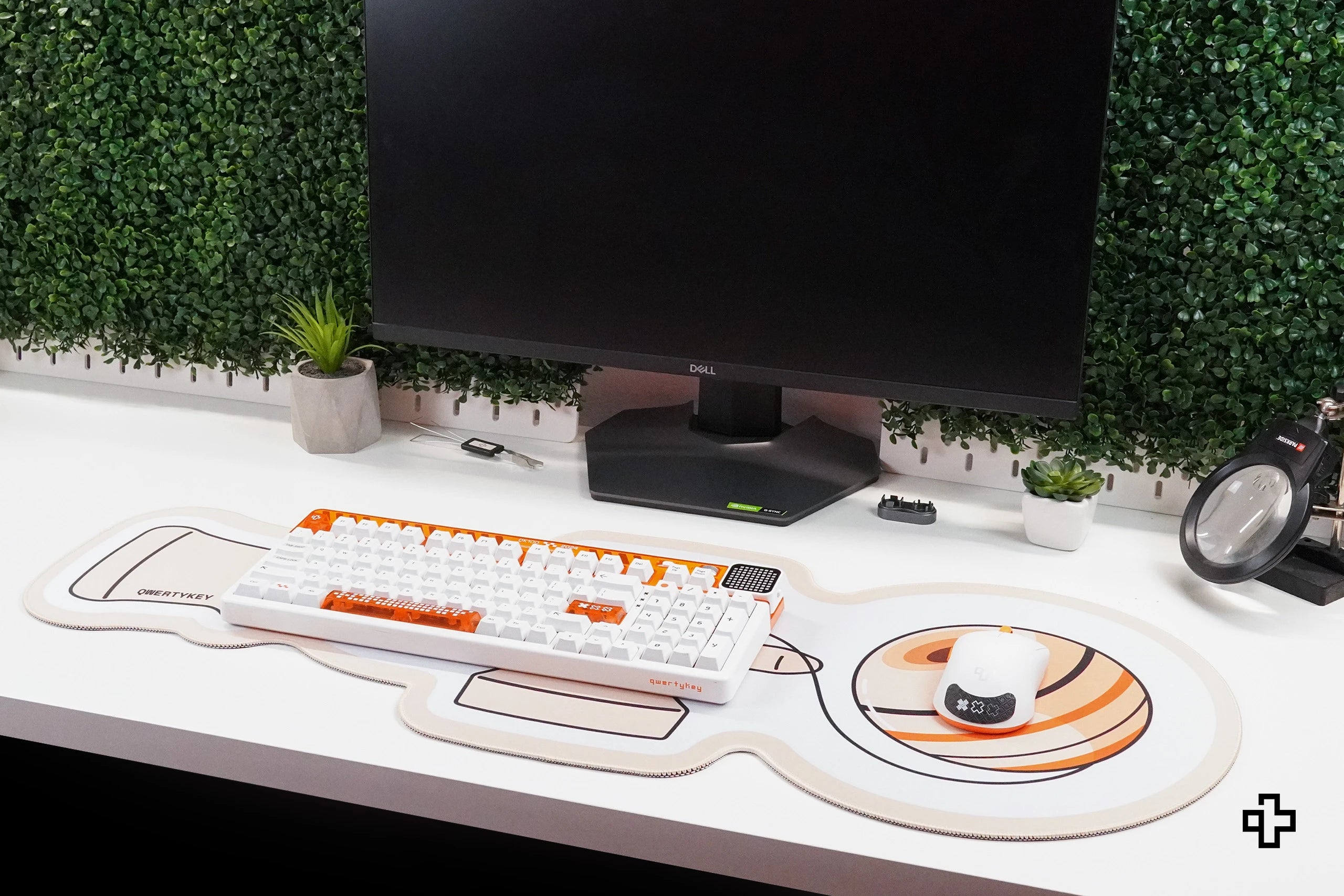 Deskmat Egérpad QwertyKey Kendama 4mm szegélyezett szélek