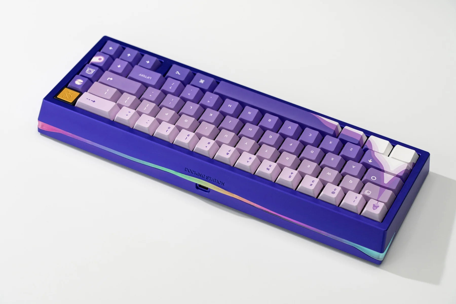 QwertyKey x Meletrix Zoom65 V3 Liftoff, alumínium egyedi billentyűzet, Bluetooth, vezeték nélküli, QMK/VIA, teljes RGB
