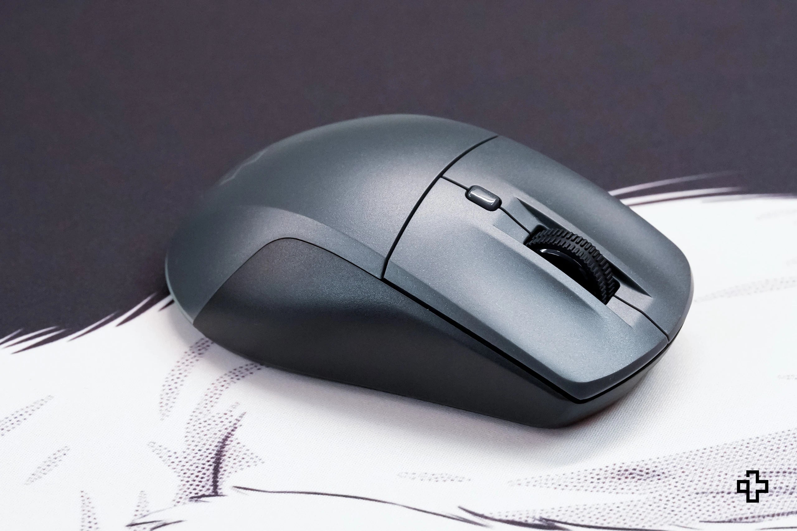 QwertyKey Flow Office Bluetooth vezeték nélküli RGB egér Fekete