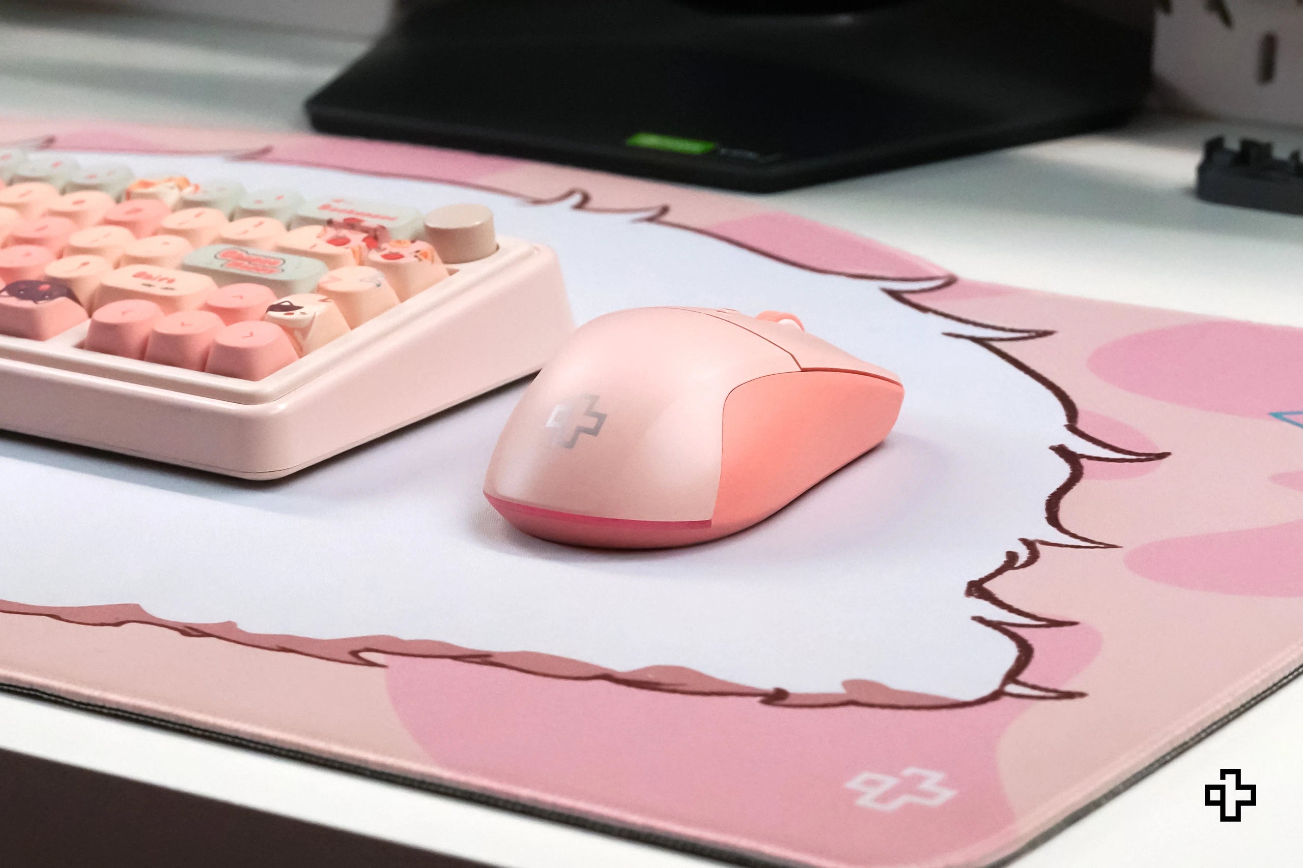 QwertyKey Flow Office Bluetooth vezeték nélküli RGB egér