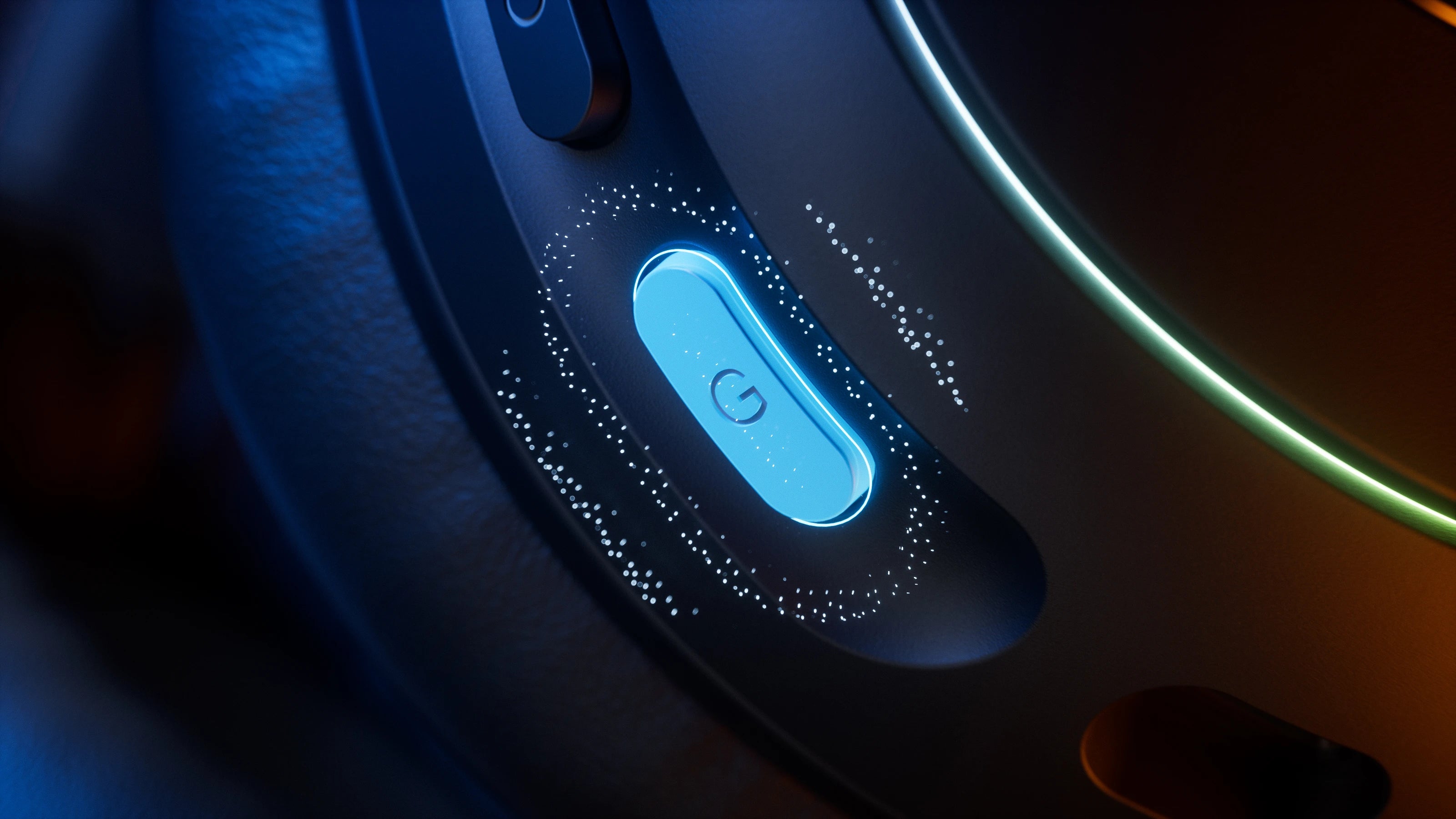 QwertyKey Pulse vezeték nélküli gaming fejhallgató, Trio mód, RGB, szoftver, AI zajcsökkentéses mikrofon