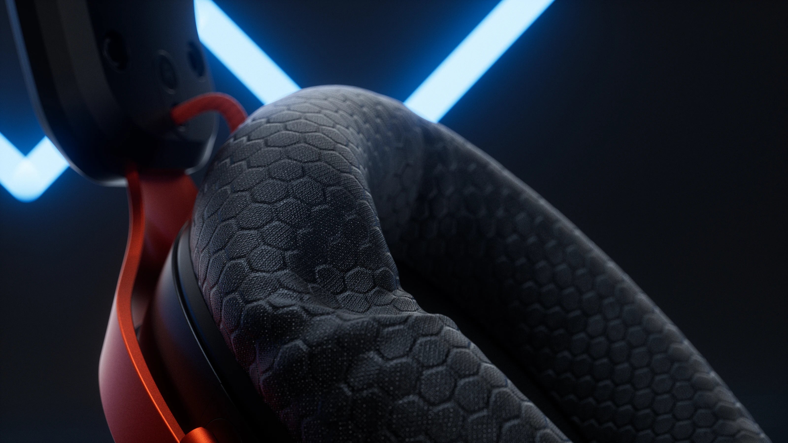 QwertyKey Pulse vezeték nélküli gaming fejhallgató, Trio mód, RGB, szoftver, AI zajcsökkentéses mikrofon