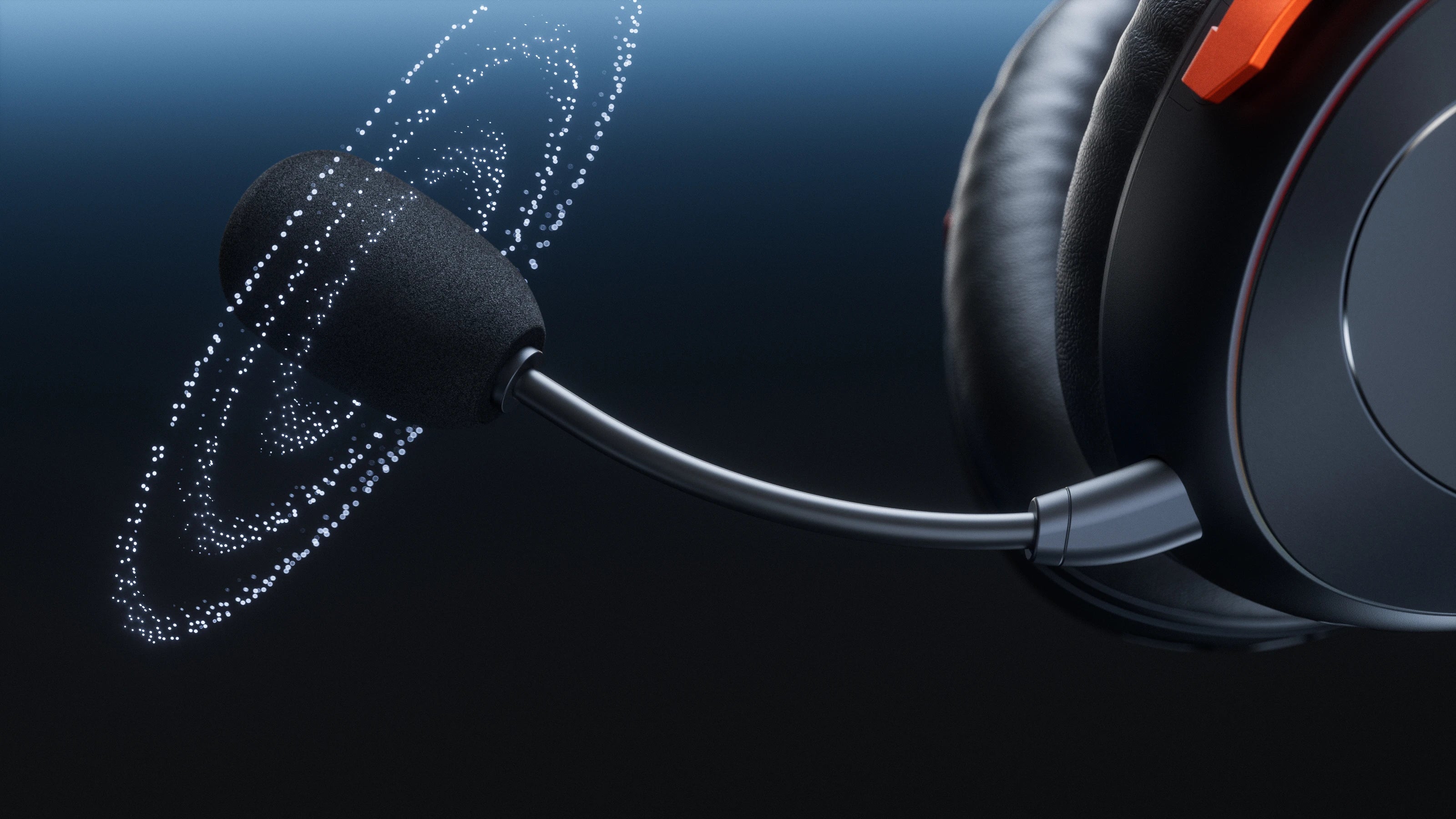 QwertyKey Pulse vezeték nélküli gaming fejhallgató, Trio mód, RGB, szoftver, AI zajcsökkentéses mikrofon