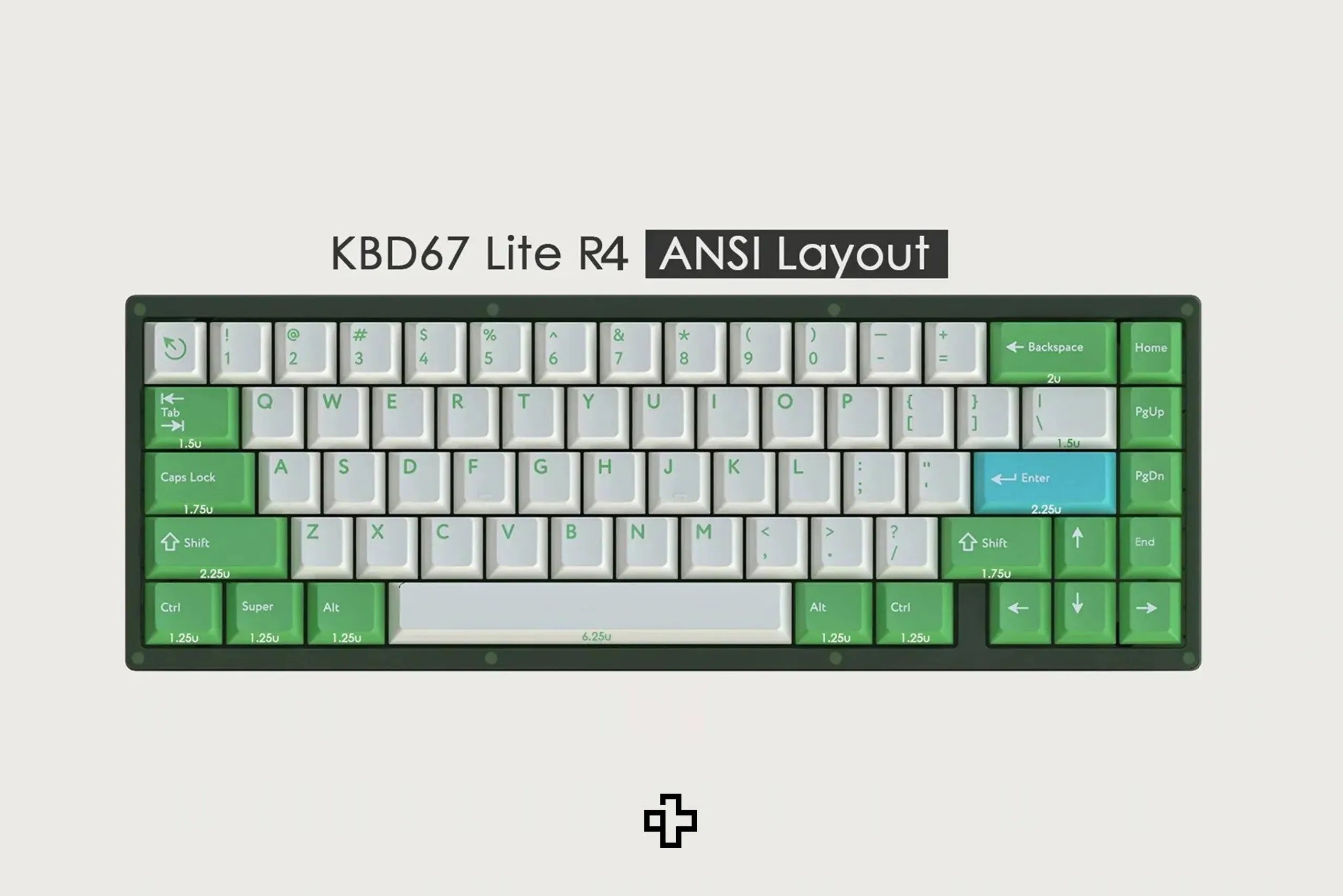 KBD67 Lite R4 Kit Mechanikus Billentyűzet