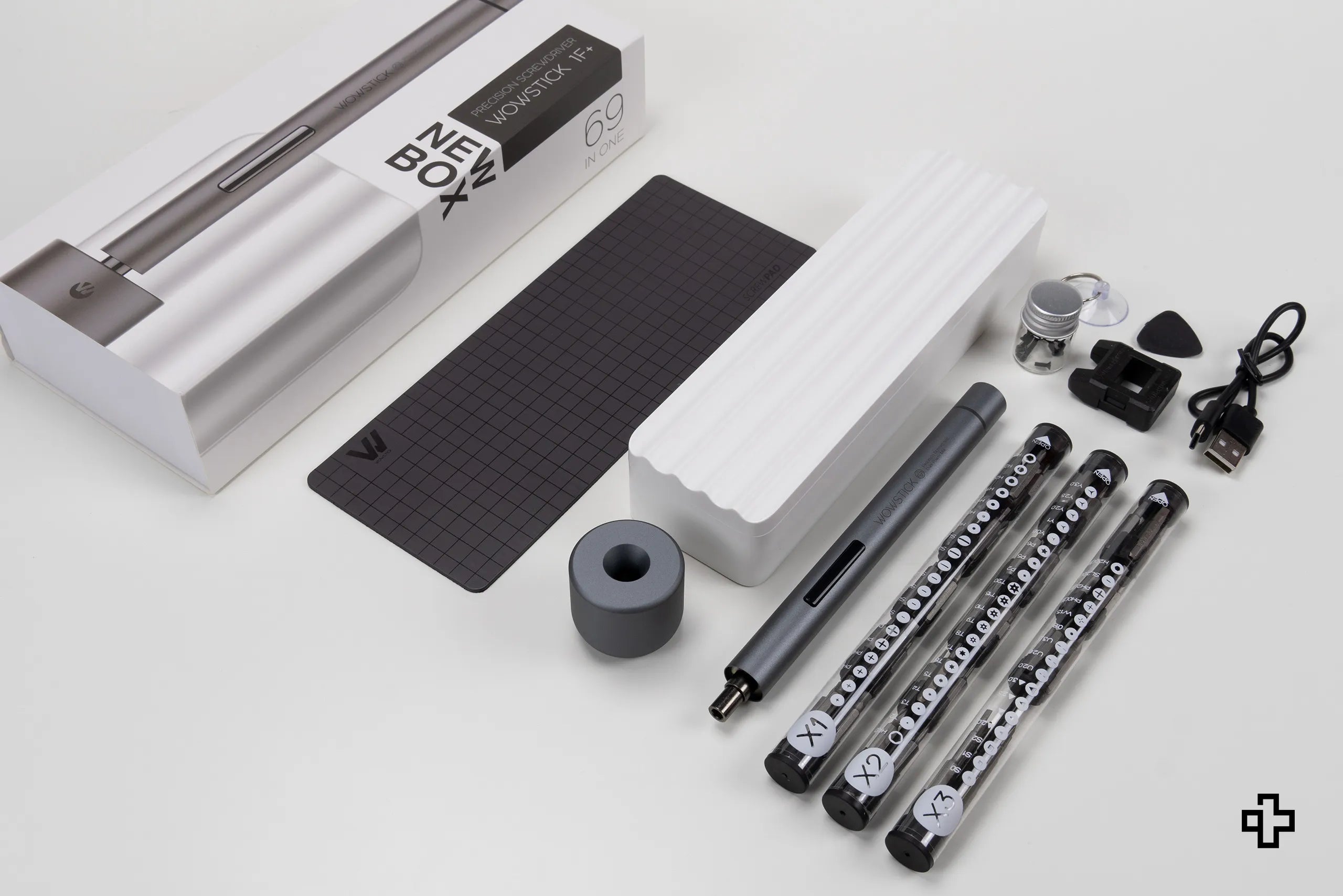 Wowstick 1F Xiaomi LED-es elektromos csavarhúzó, 69 az 1-ben