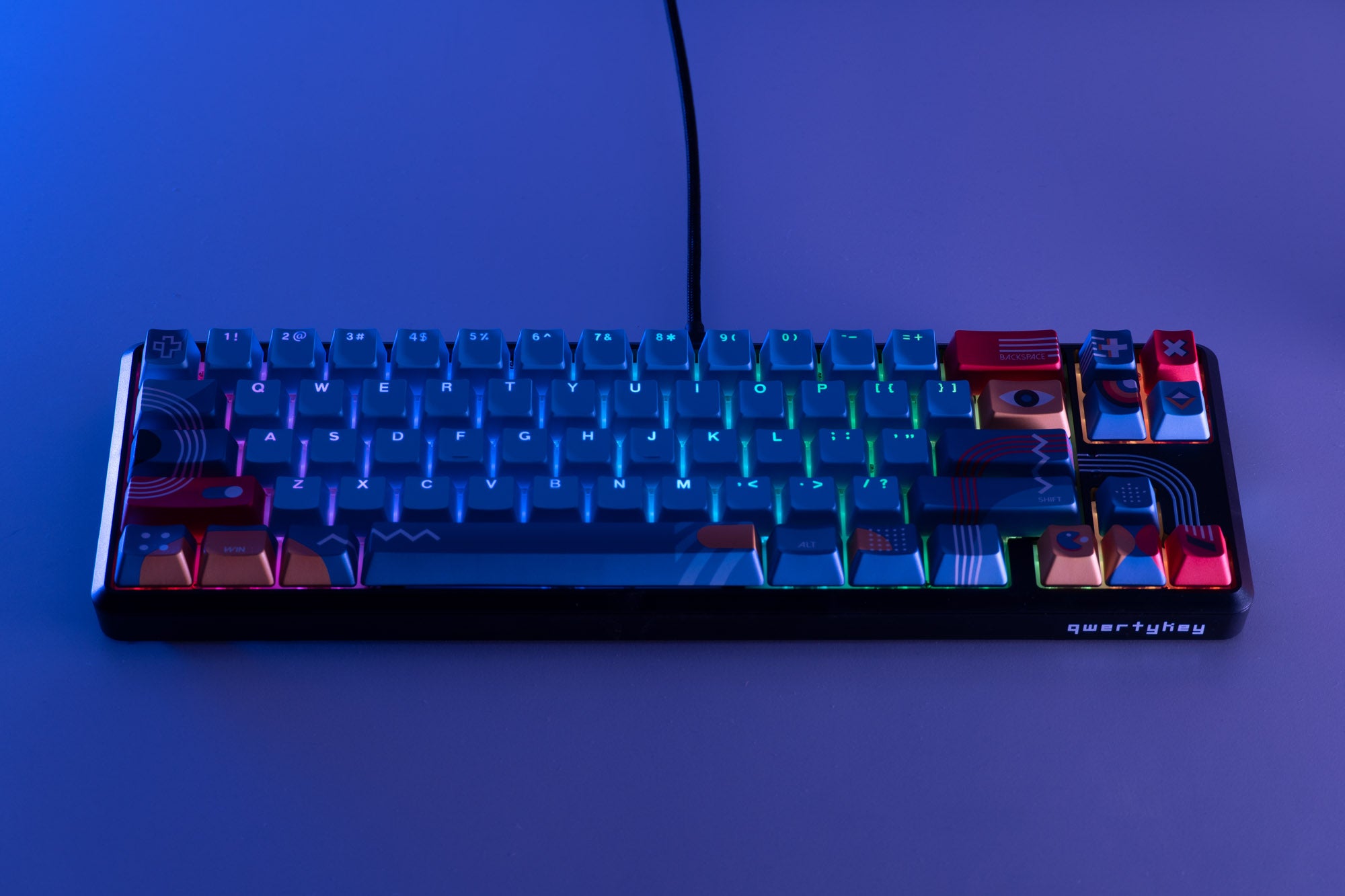 QwertyKey65 Metric Hotswap RGB Tastatura Mecanica Gaming - QwertyKey